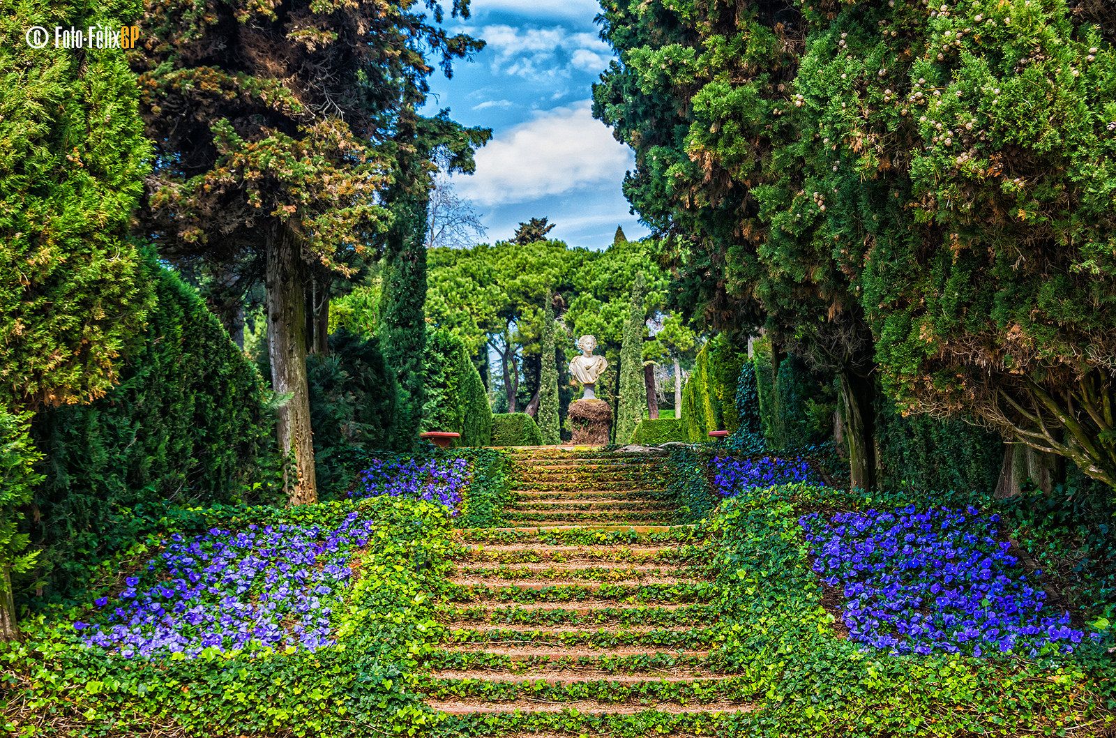 Imatge dels jardins de Santa Clotilde a Lloret de Mar