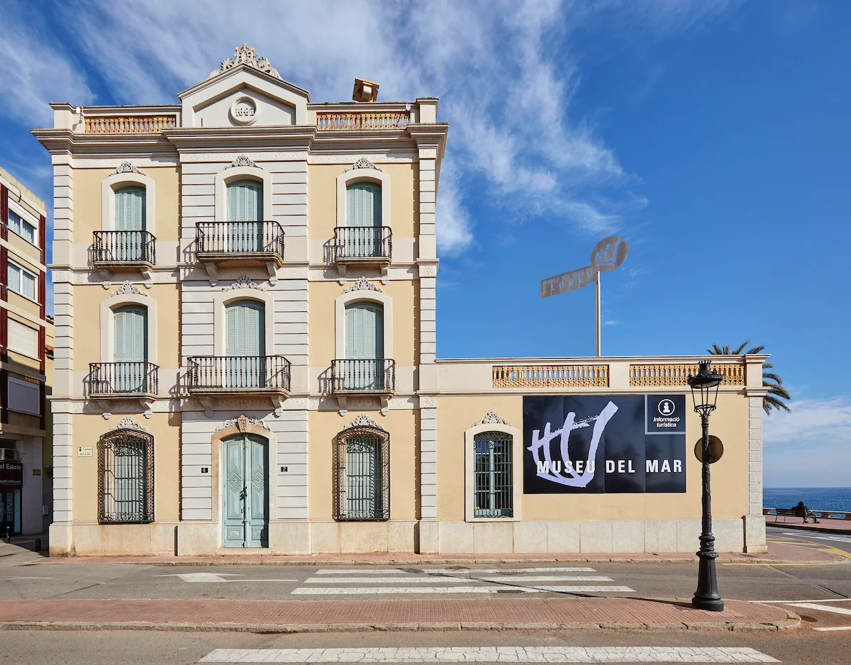 Imatge de l'edifici del Museu del Mar a Lloret de Mar